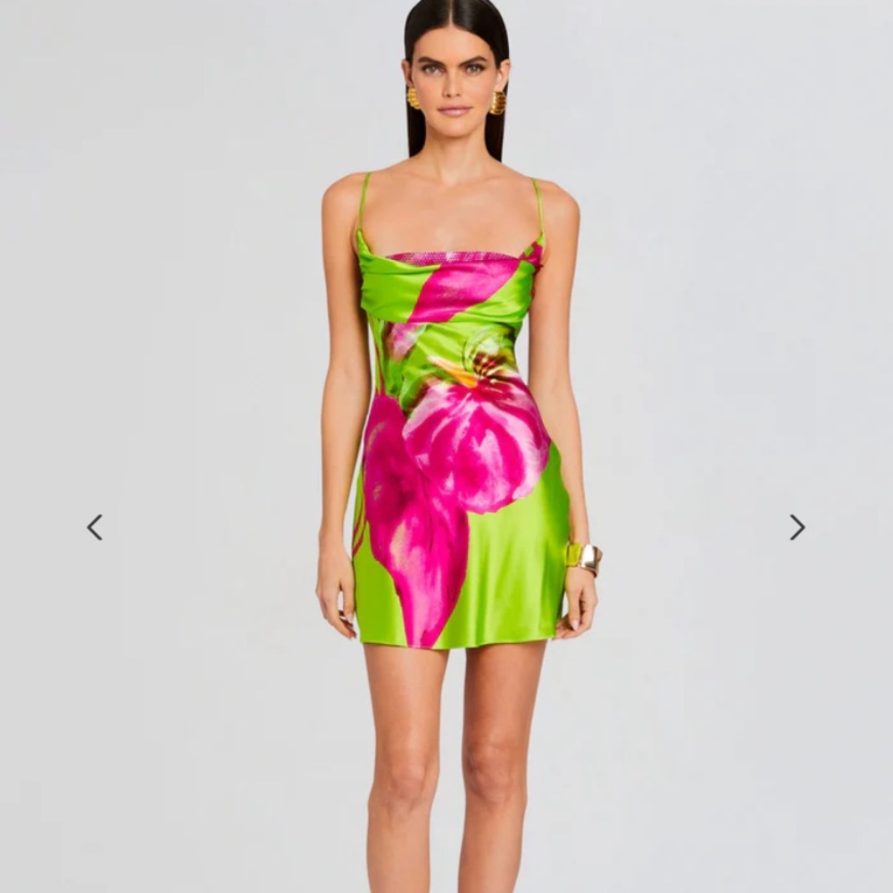Retrofête AZURA SILK DRESS